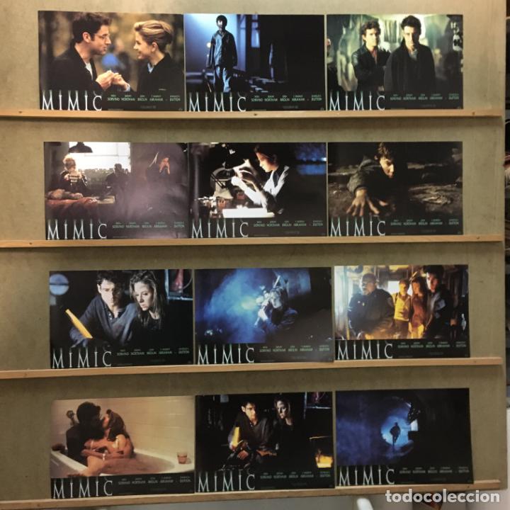 Cine: AJ81 MIMIC GUILLERMO DEL TORO MIRA SORVINO TERROR SET COMPLETO 12 FOTOCROMOS ORIGINAL ESTRENO