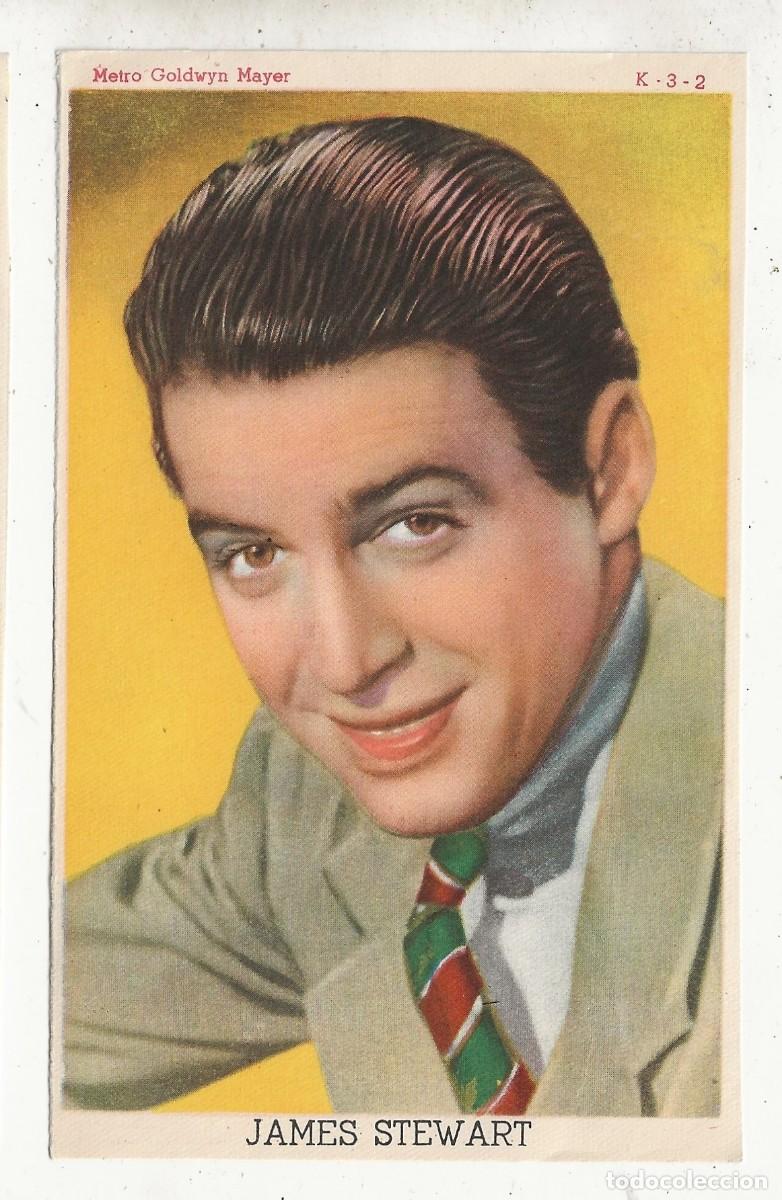 Cine: JAMES STEWART - METRO GOLDWYN MAYER - K - 3 - 2 - 14 X 9 CM.