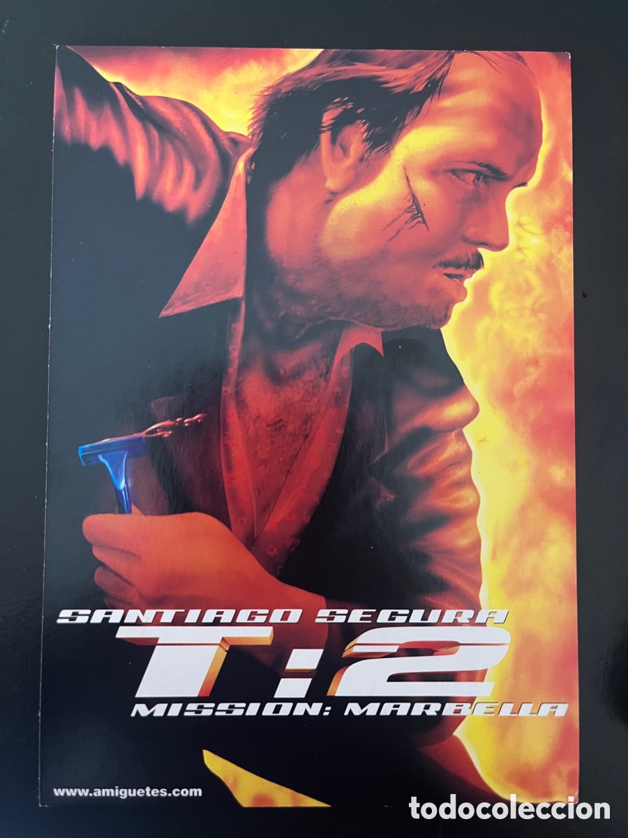 Cine: Postal pel&iacute;cula TORRENTE 2 parodia Misi&oacute;n Imposible 2 Santiago Segura