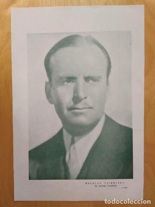 Kino: FOTOGRAMA DOBLE IMPRESION 27,5 X 19CM ESTRELLA CINE ACTOR ACTRIZ DOUGLAS FAIRBANKS VIRGINIA CHERRIL