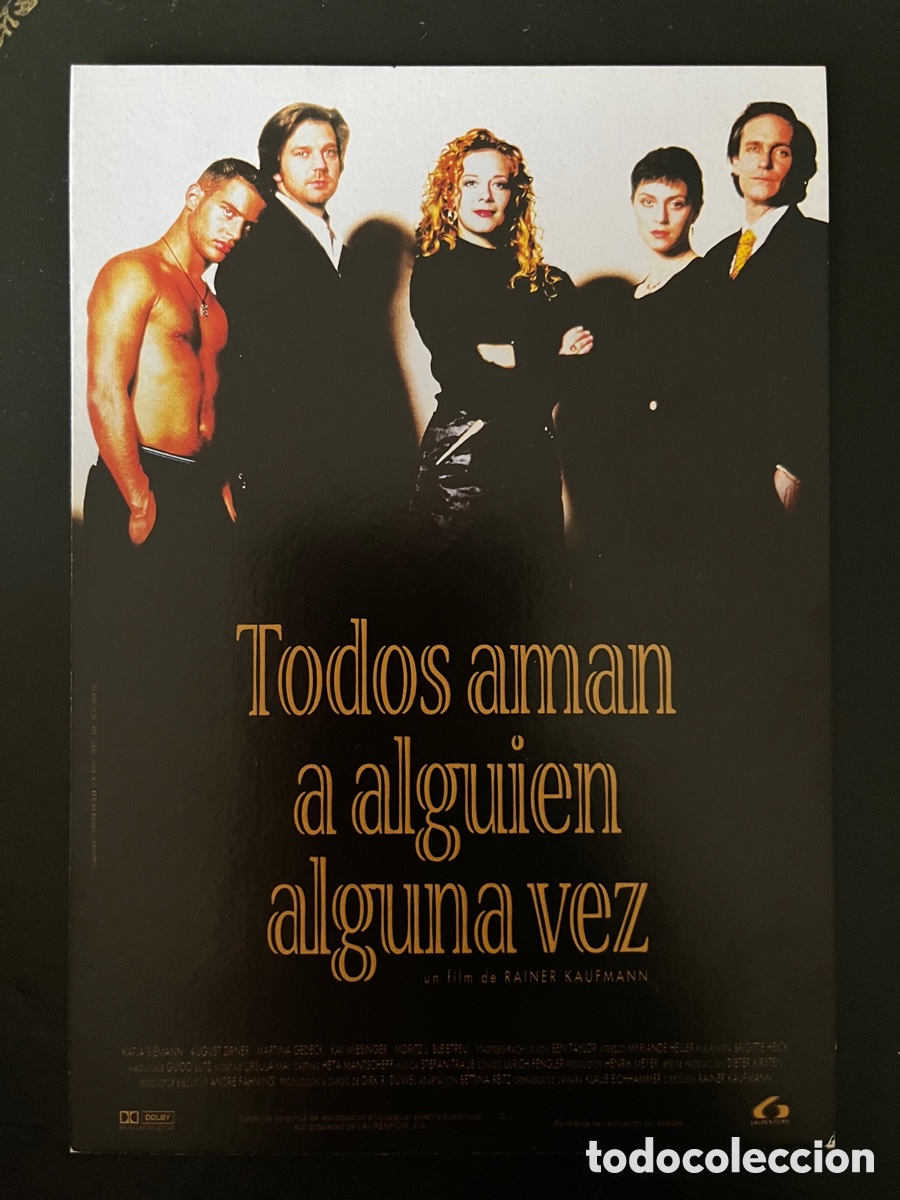 Cin&eacute;ma: Postal pel&iacute;cula TODOS AMAN A ALGUIEN ALGUNA VEZ (Cotilleos de ciudad) (Stadtgespr&auml;ch) de Ben Taylor