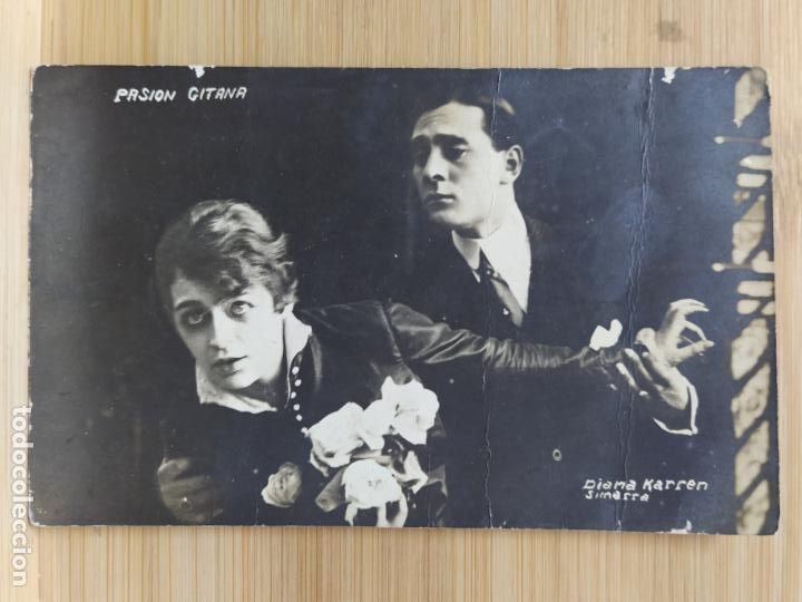 Cinema: PASION GITANA-DIANA KARREN-SIMARRA-FOTOGRAFICA-POSTAL ANTIGUA-(101.867)
