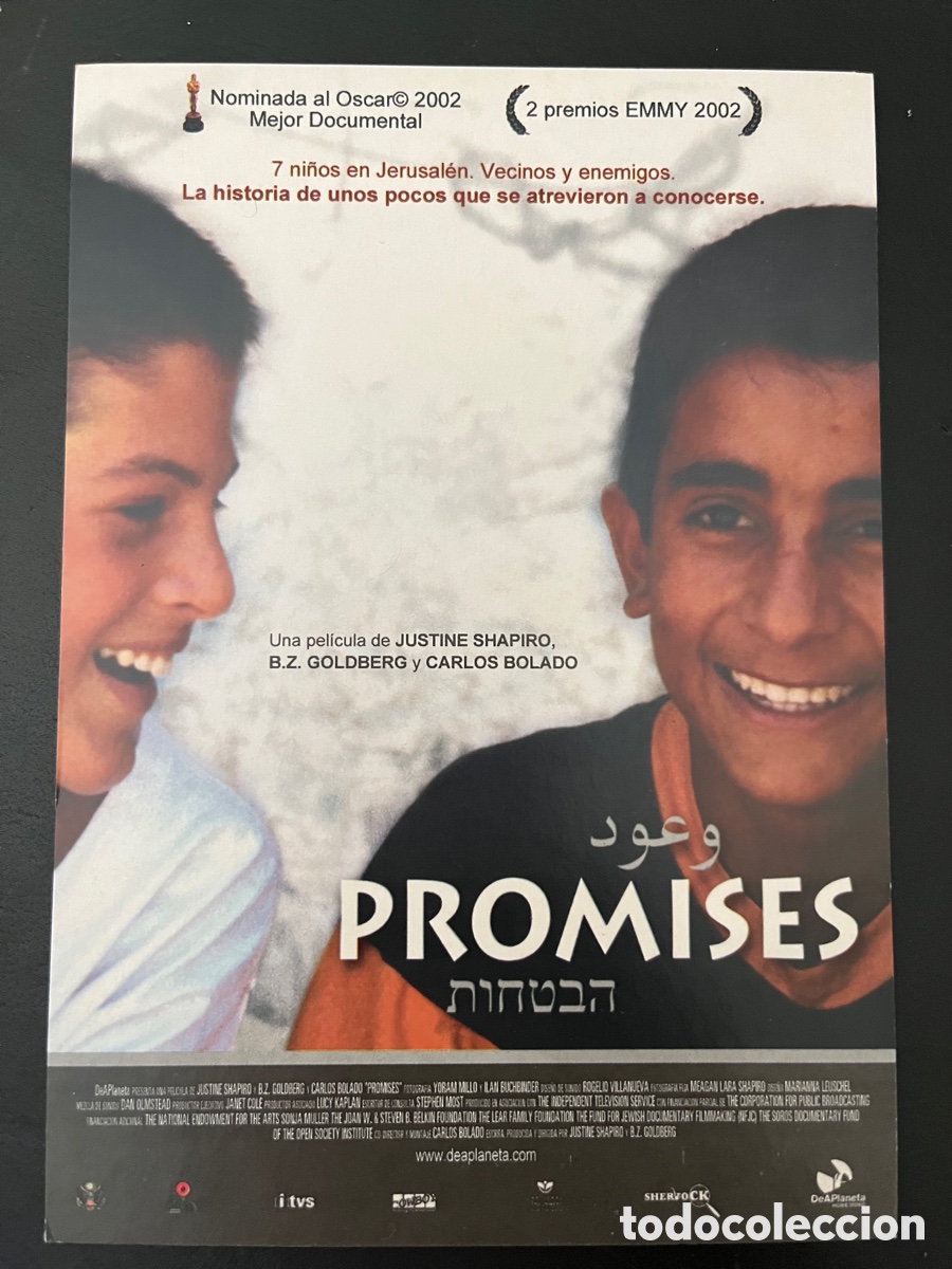 Cinema: Postal pel&iacute;cula PROMISES