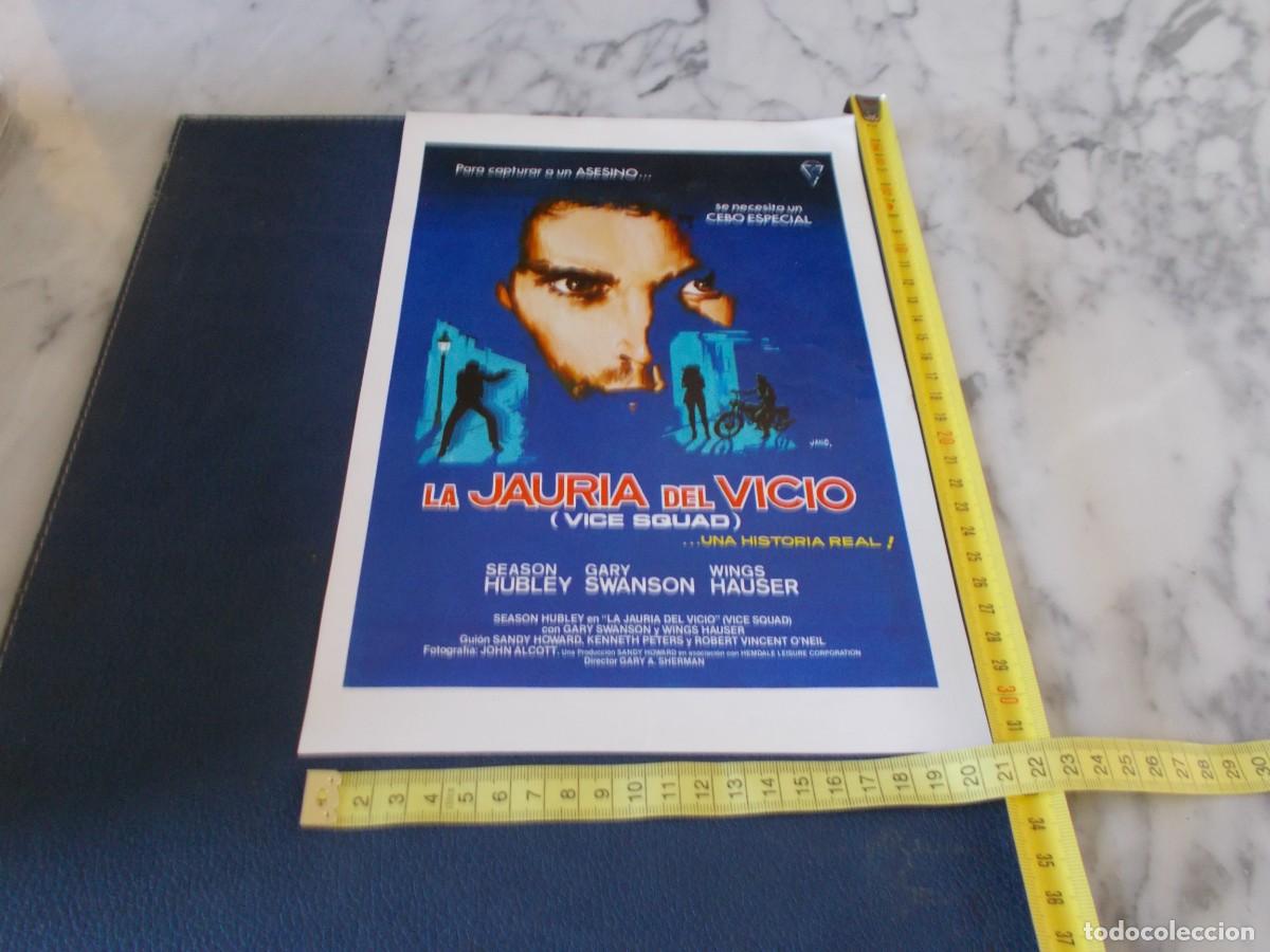 Cinema: FOTOCROMO DE PELICULA ,A&Ntilde;OS 70 80 ,,LA JAURIA DEL VICIO