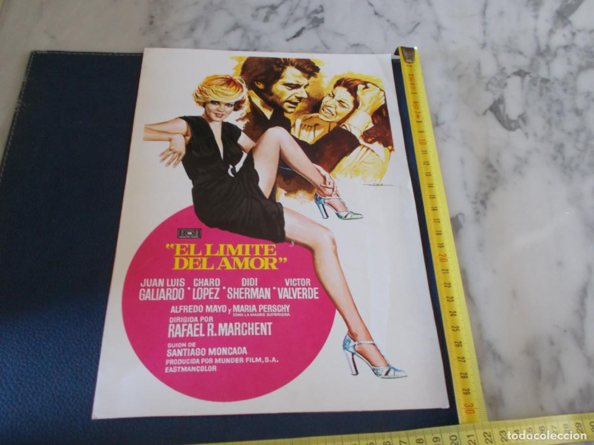 Cinema: FOTOCROMO DE PELICULA ,A&Ntilde;OS 70 80 ,,EL LIMITE DEL AMOS