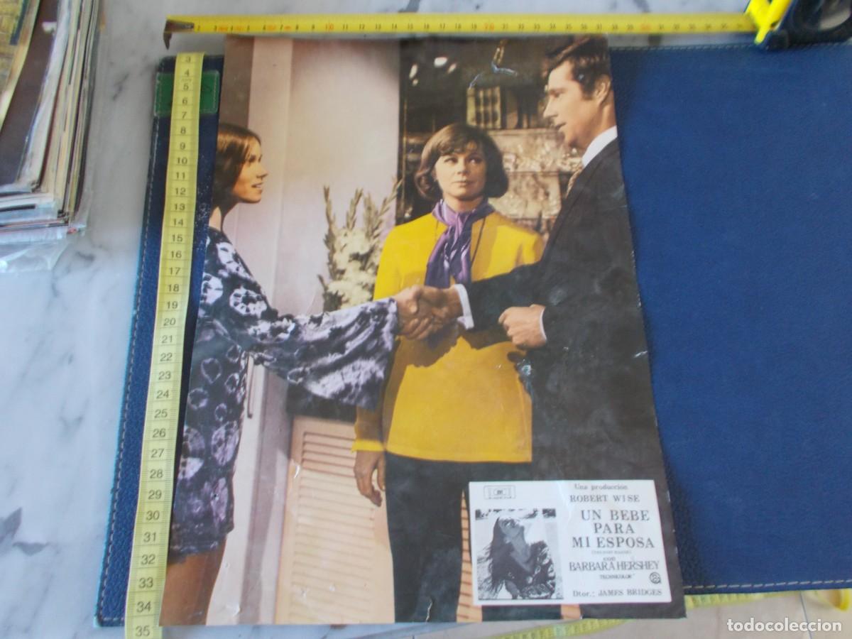 Cinema: FOTOCROMO DE PELICULA ,A&Ntilde;OS 70 80 ,,UN BEBE PARA MI ESPOSA