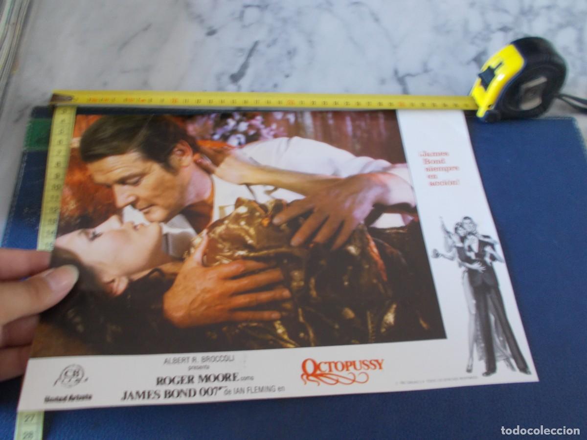 Cine: FOTOCROMO DE PELICULA ,A&Ntilde;OS 70 80 ,,JAMES BOND 007 OCTOPUSSY