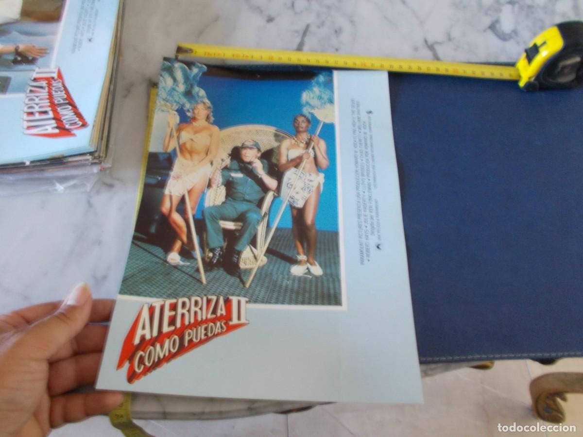 Cinema: FOTOCROMO DE PELICULA ,A&Ntilde;OS 70 80 ,,ATERRIZA COMO PUEDAS II