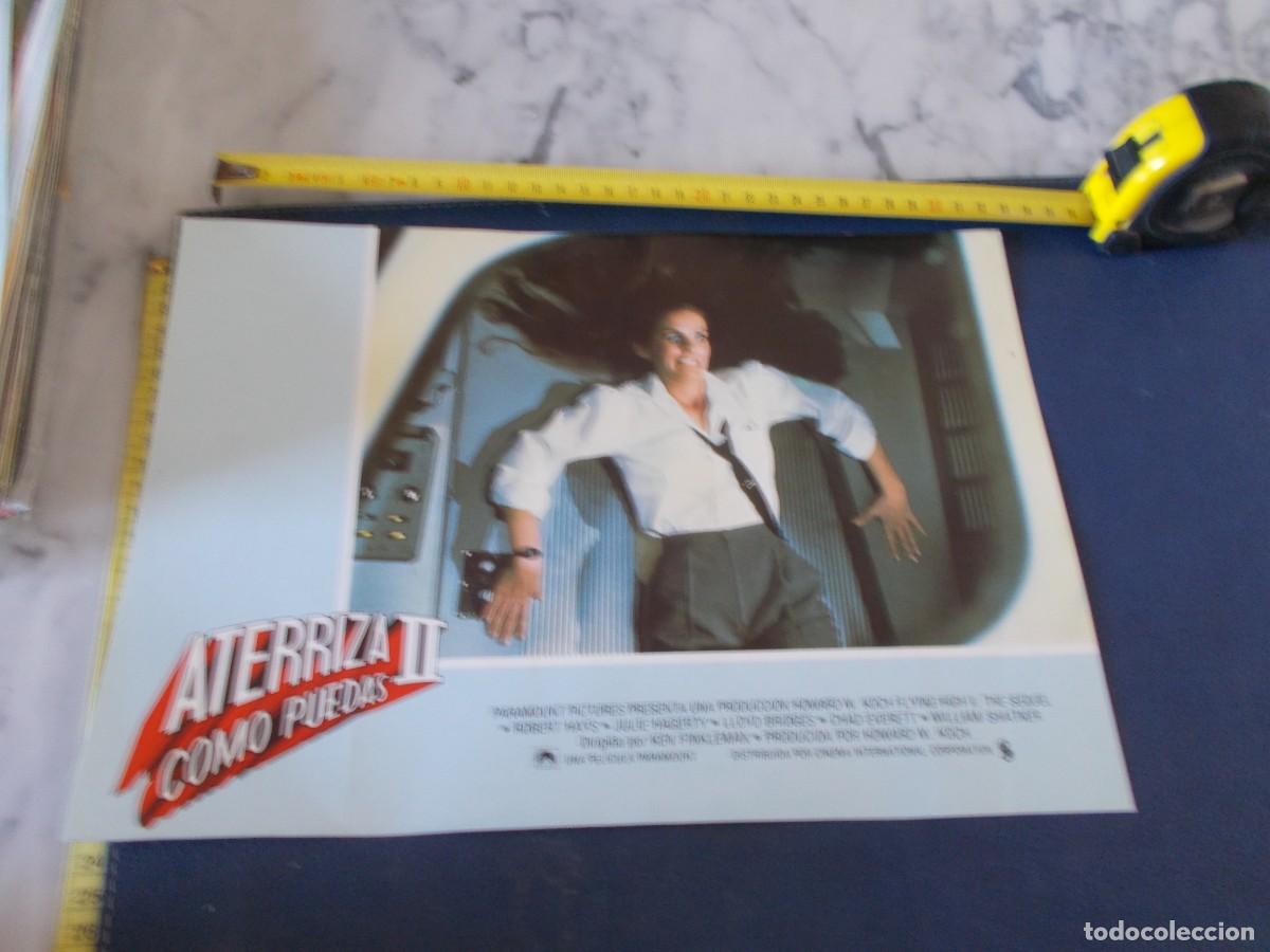 Cinema: FOTOCROMO DE PELICULA ,A&Ntilde;OS 70 80 ,,ATERRIZA COMO PUEDAS II