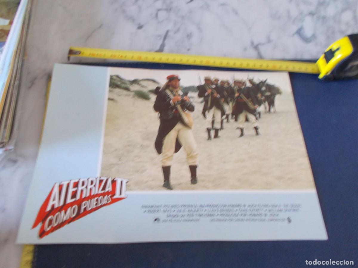 Cinema: FOTOCROMO DE PELICULA ,A&Ntilde;OS 70 80 ,,ATERRIZA COMO PUEDAS II