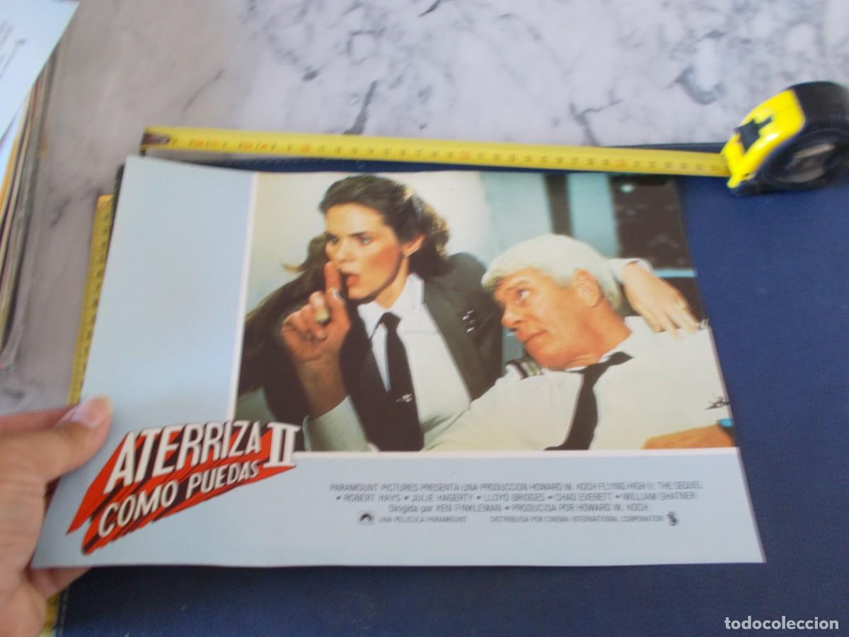 Cinema: FOTOCROMO DE PELICULA ,A&Ntilde;OS 70 80 ,,ATERRIZA COMO PUEDAS II