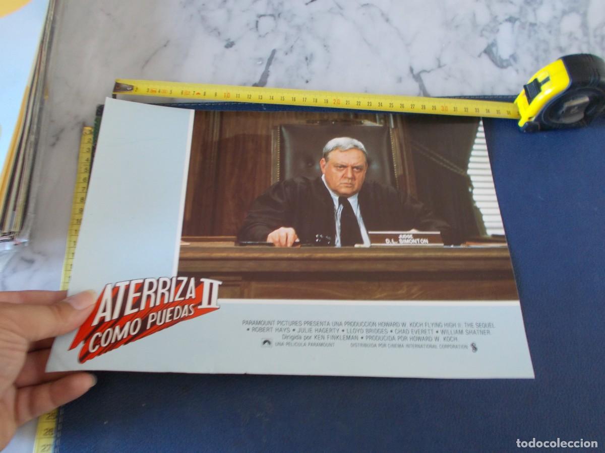 Cinema: FOTOCROMO DE PELICULA ,A&Ntilde;OS 70 80 ,,ATERRIZA COMO PUEDAS II