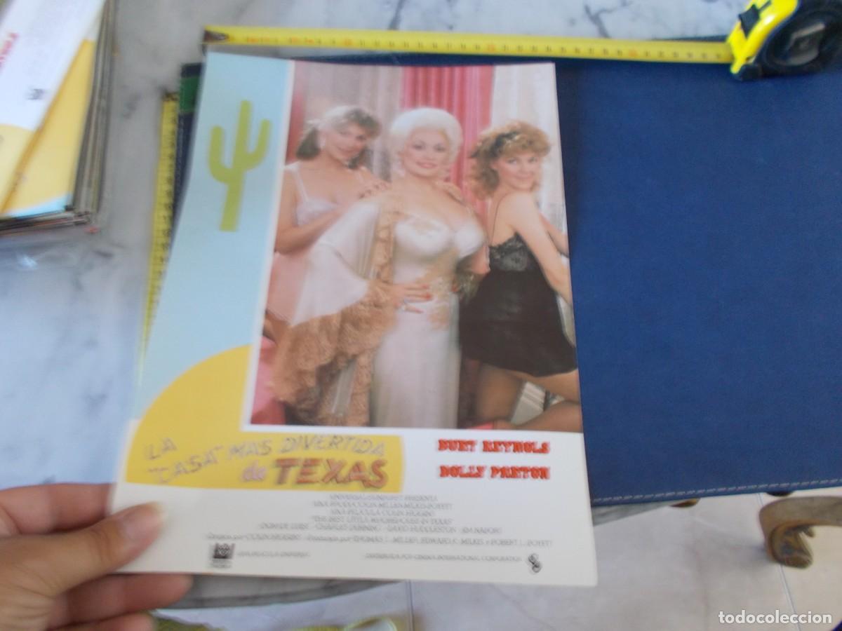 Cinema: FOTOCROMO DE PELICULA ,A&Ntilde;OS 70 80 ,,LA CASA MAS DIVERTIDA DE TEXAS