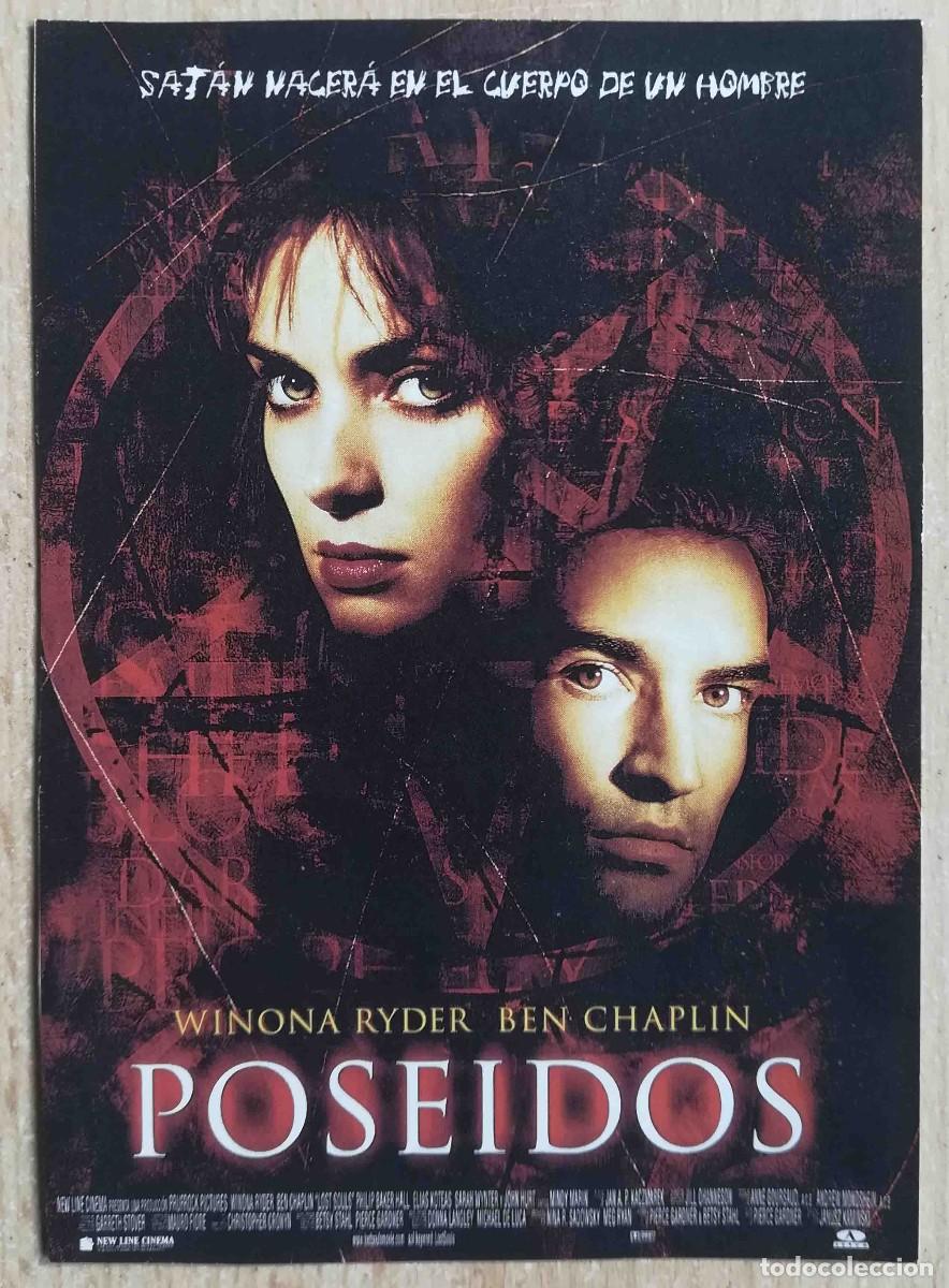 Cine: Pose&iacute;dos. Janusz Kaminski, 2000 (Winona Ryder, Ben Chaplin) Programa de mano revista acci&oacute;n