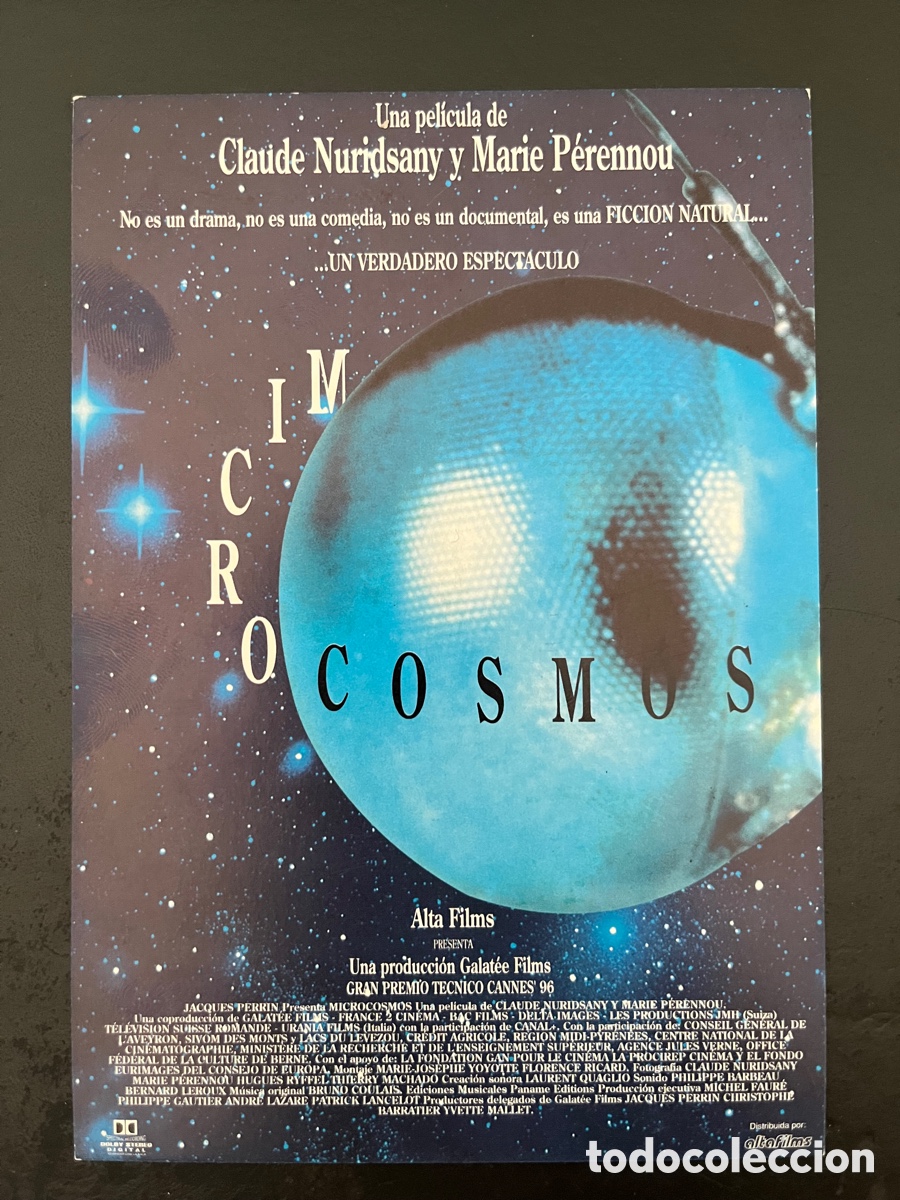 Cinema: Postal pel&iacute;cula MICROCOSMOS