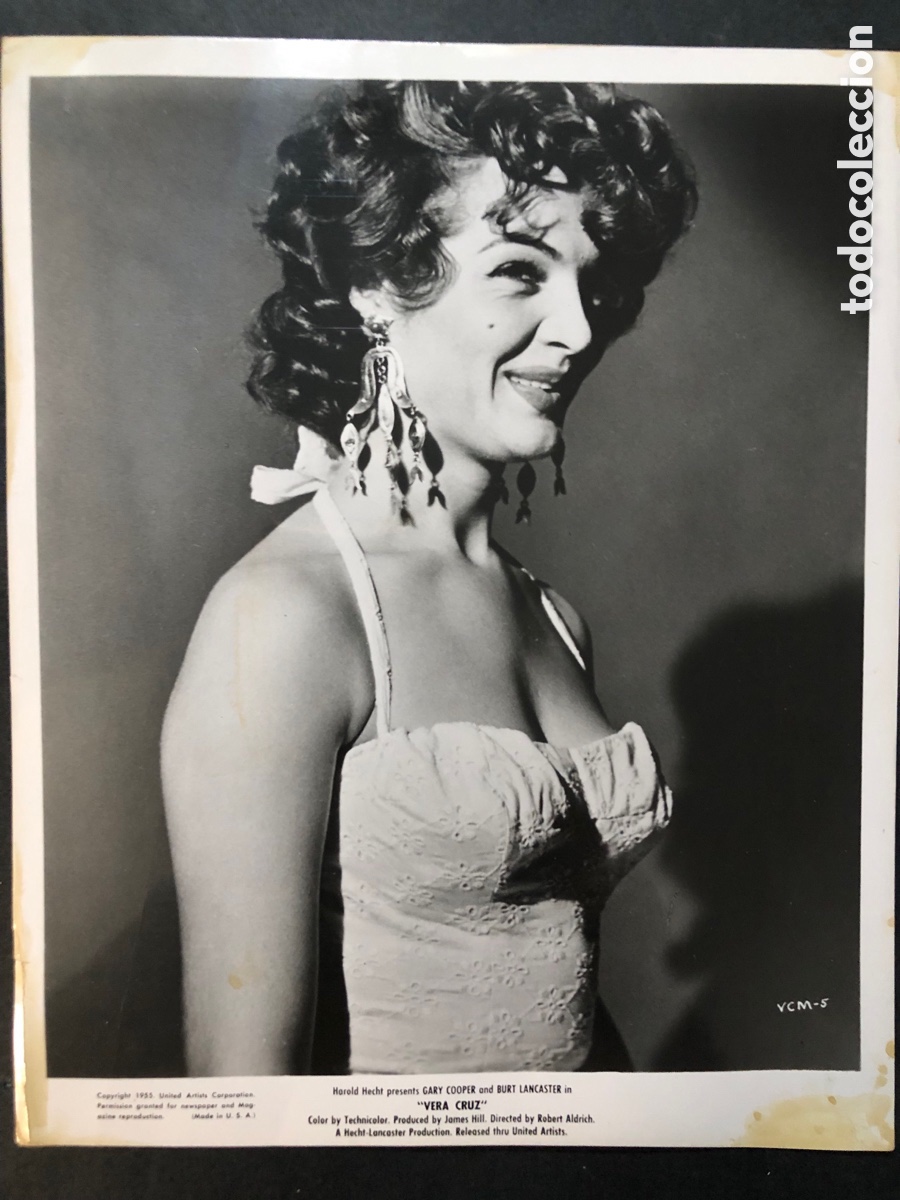 Cine: Foto original publicitaria united artists de Sara Montiel Vera Cruz