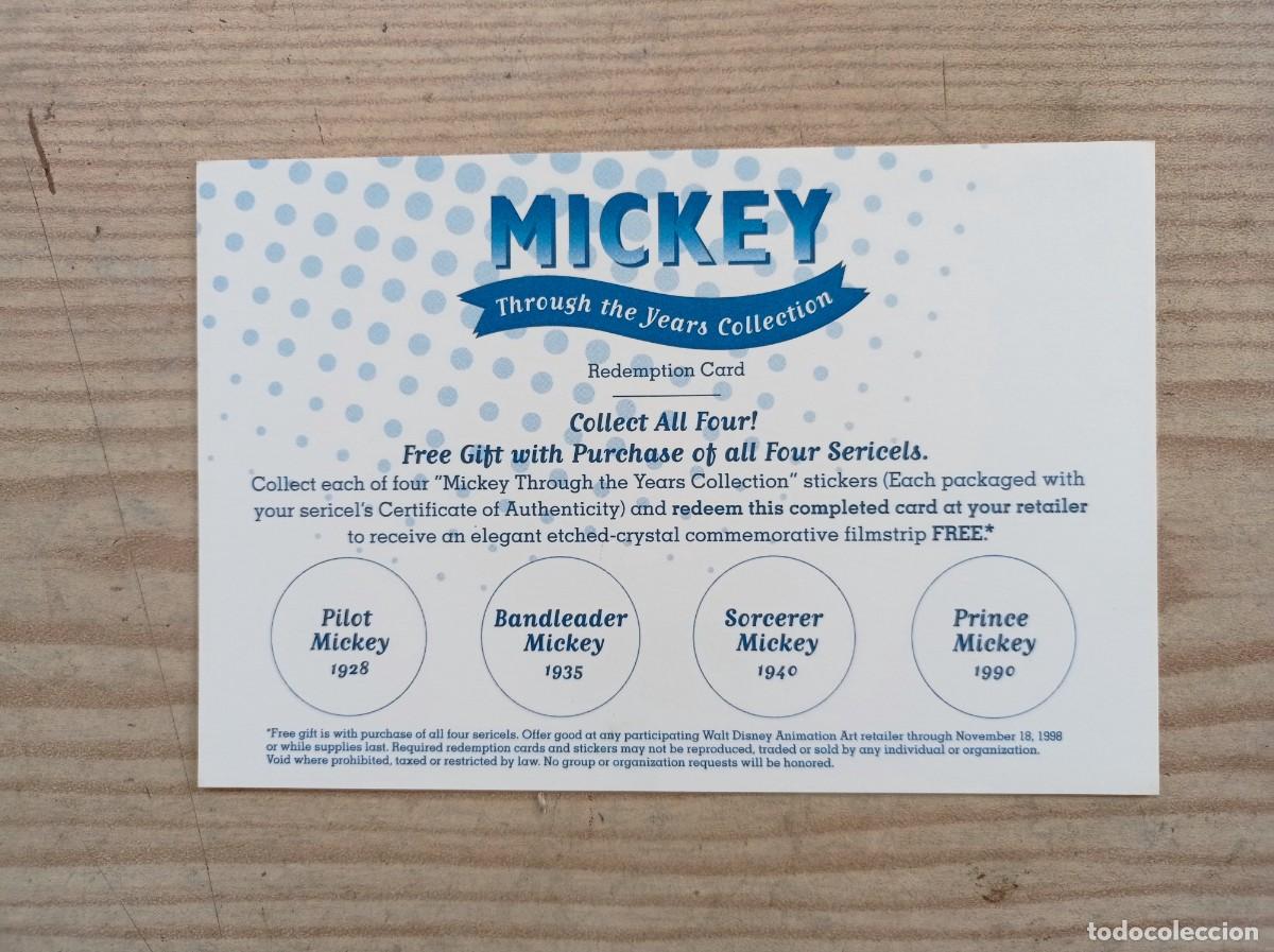 Cine: Postal Postcard Mickey Mouse 001