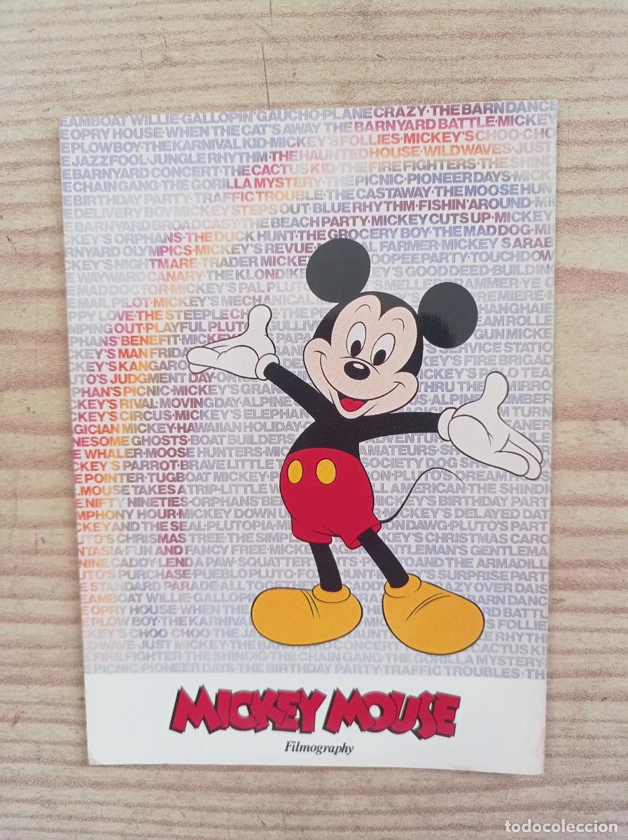 Cine: Postal Postcard Mickey Mouse 030