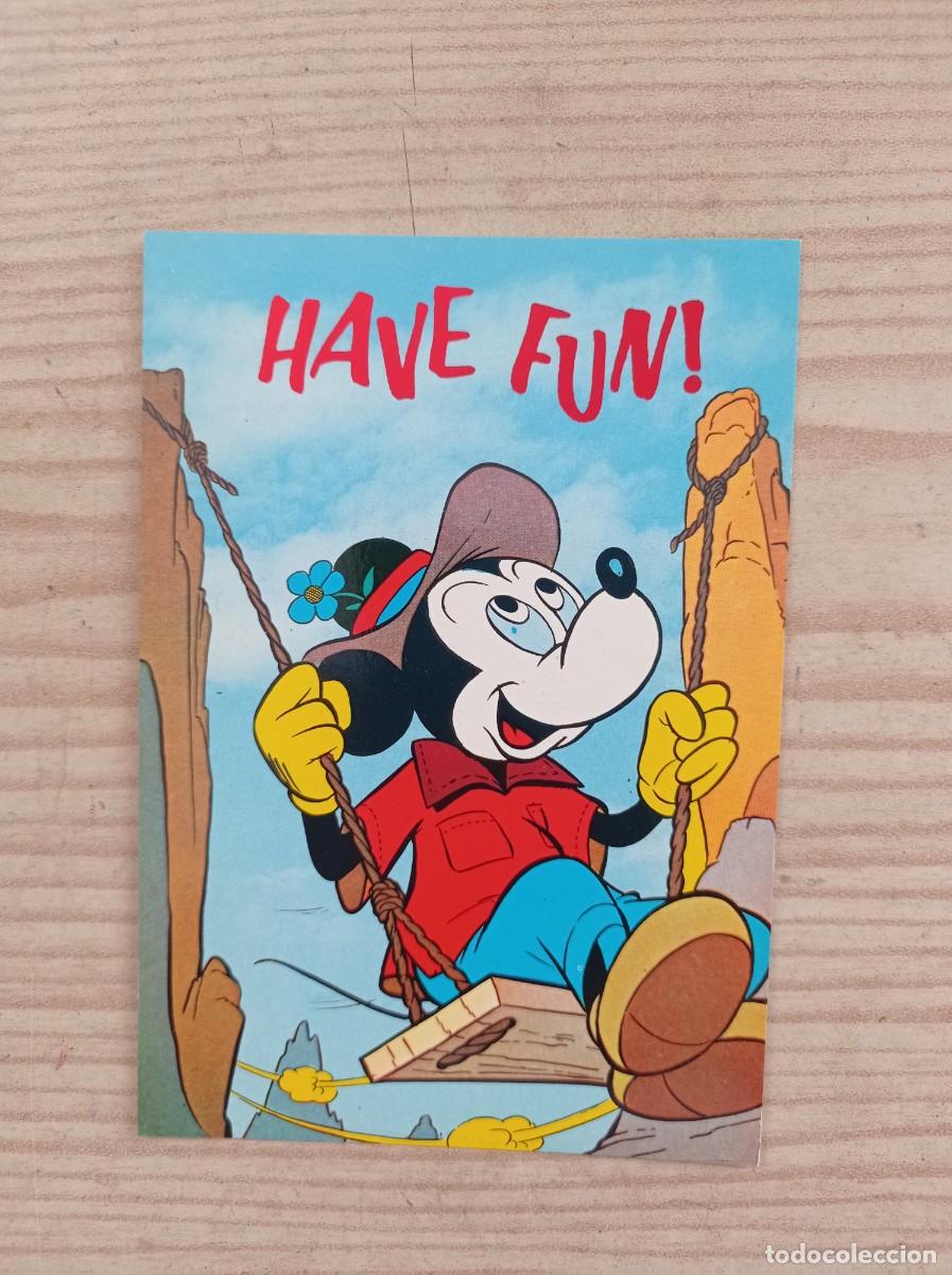 Cine: Postal Postcard Mickey Mouse 038