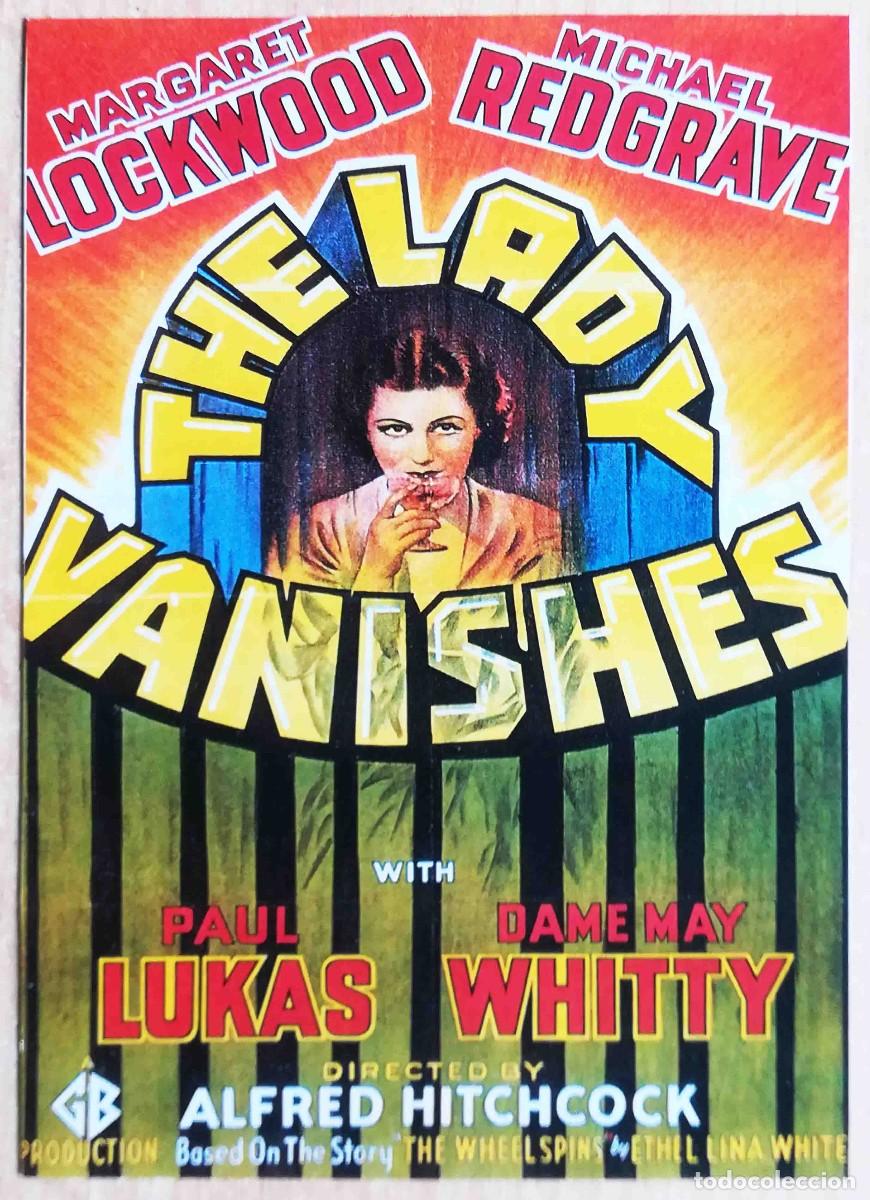 Cine: Alarma en el expreso. Alfred Hitchcock 1938 (Margaret Lockwood) Programa de mano revista acci&oacute;n