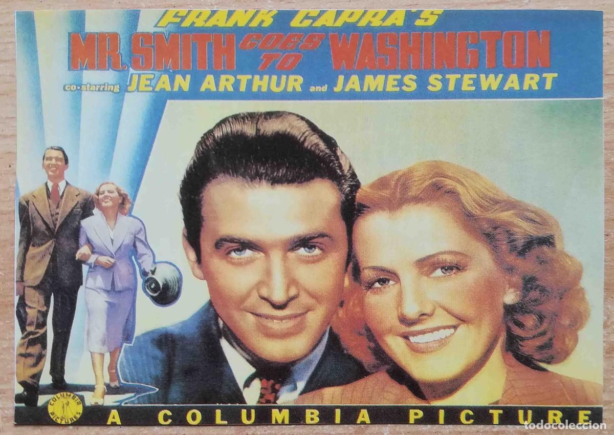 Cine: Caballero sin espada. Frank Capra, 1939 (James Stewart, Jean Arthur) Programa de mano revista acci&oacute;n