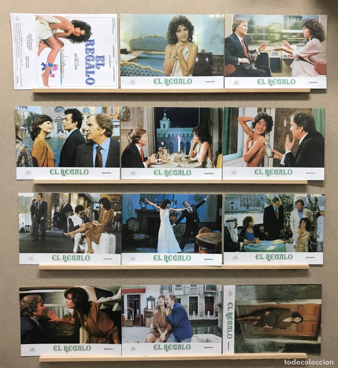 Cin&eacute;ma: EL REGALO, CLAUDIA CARDINALE, PIERRE MONDY - SET COMPLETO 12 FOTOCROMOS
