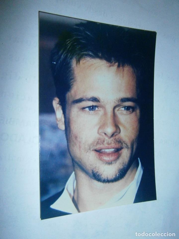 Cin&eacute;ma: IMAGEN ACTOR DE CINE EN PAPEL FOTOGRAFICO ORIGINAL - BRAD PITT - ENVIO GRATIS A ESPA&Ntilde;A
