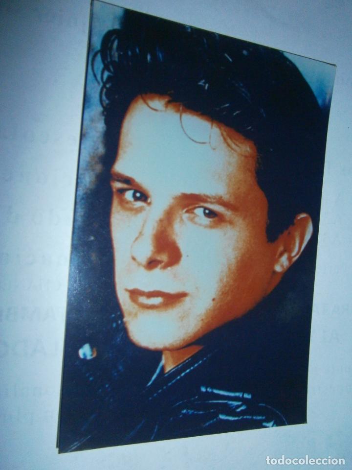 Cine: IMAGEN MUSICO EN PAPEL FOTOGRAFICO ORIGINAL - ALEJANDRO SANZ - ENVIO GRATIS A ESPA&Ntilde;A