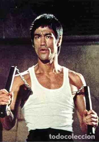 Cine: BRUCE LEE karate kung-fu Carte postale cpm pc Movie star Card 20154 postal