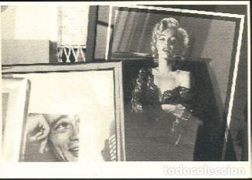 Cine: MARILYN MONROE James DEAN art bare shoulders postcard carte postale postal 1980s