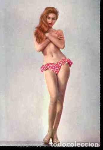 Cine: BRIGITTE BARDOT sexy 1960s carte postale Collector Movie star Card desnuda postal