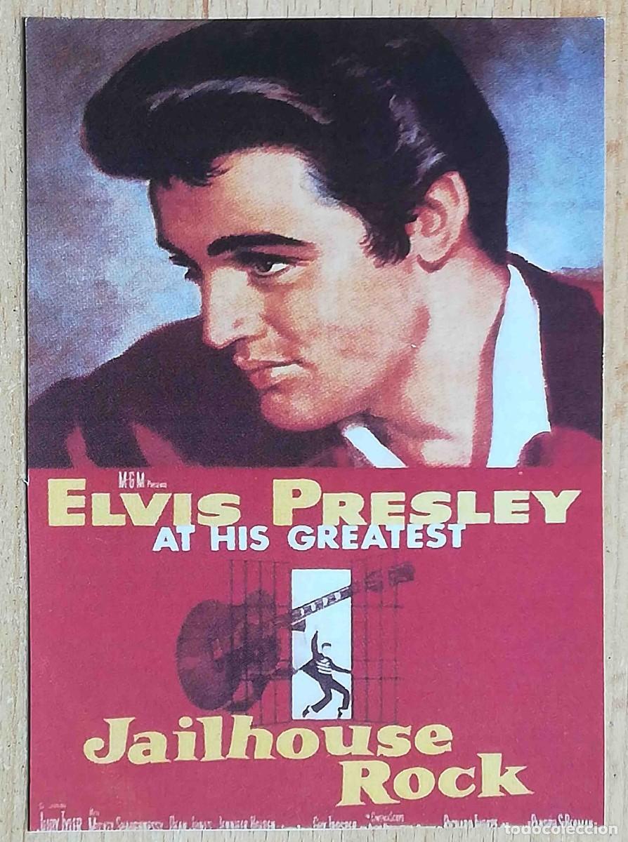 Cine: El rock de la c&aacute;rcel. Richard Thorpe 1957 (Elvis Presley,Judy Tyler) Programa de mano revista acci&oacute;n