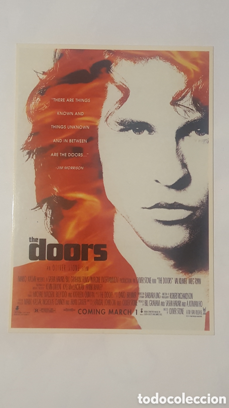 Cine: Postal - The Doors - Oliver Stone - Editions Mercuri
