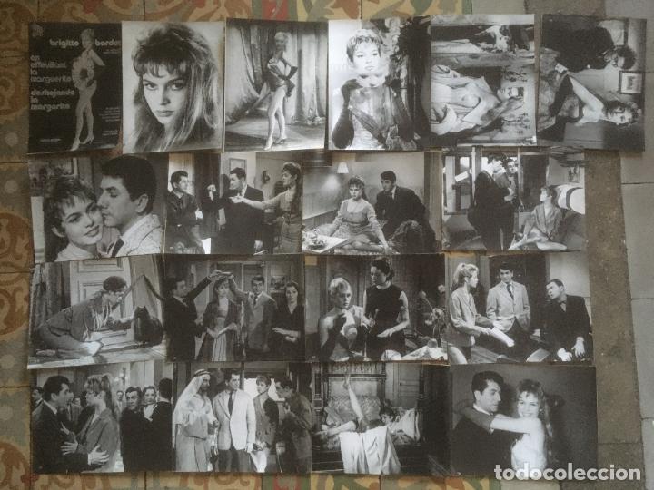 Cine: deshojando la margarita brigitte bardot daniel gelin coleccion 18 fotos originales estreno