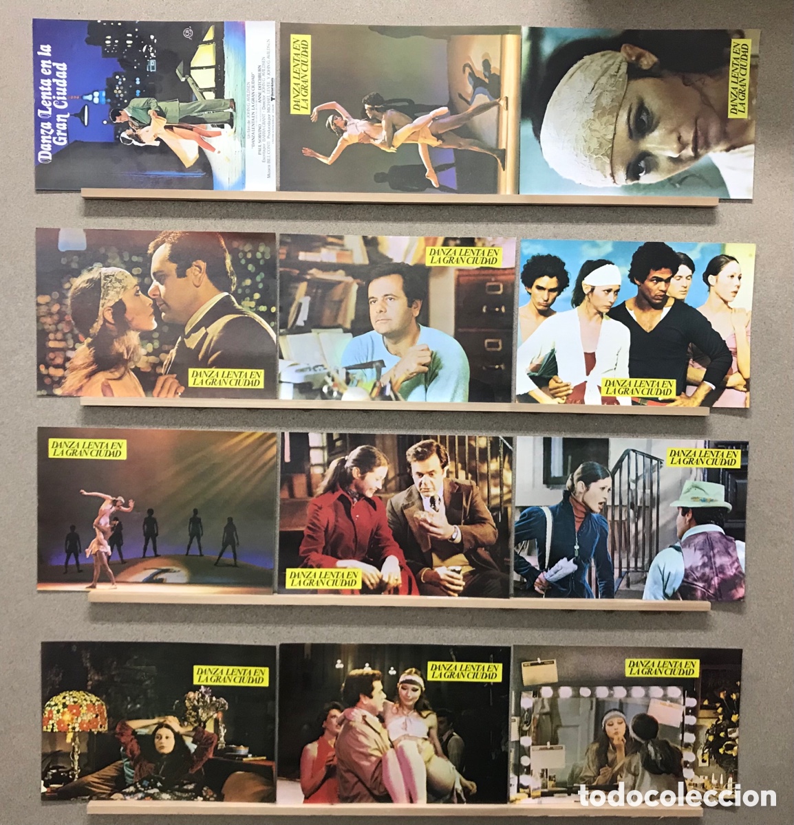 Cine: DANZA LENTA EN LA GRAN CIUDAD, PAUL SORVINO - SET COMPLETO 12