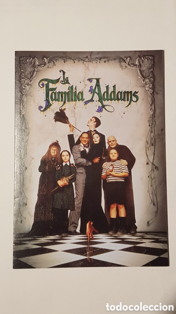 Cine: Flyer promocional - La familia Addams - 10,5 x 15 cm