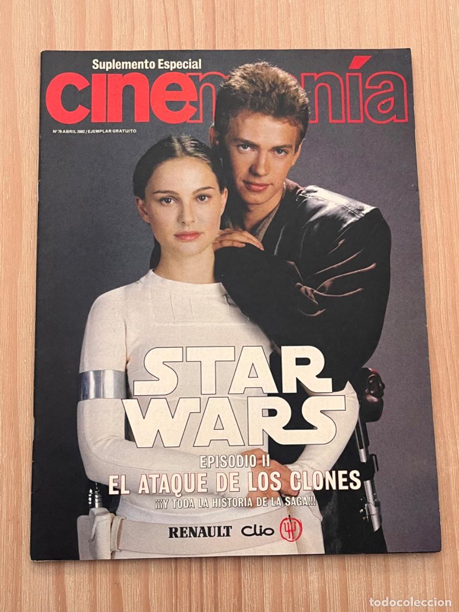 Cine: CU1. SUPLEMENTO STAR WARS EL ATAQUE DE LOS CLONES CINEMANIA