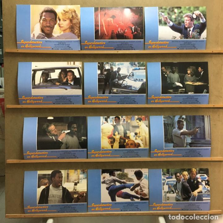 Cine: ABU78 SUPERDETECTIVE EN HOLLYWOOD EDDIE MURPHY SET COMPLETO 12 FOTOCROMOS ORIGINAL ESTRENO