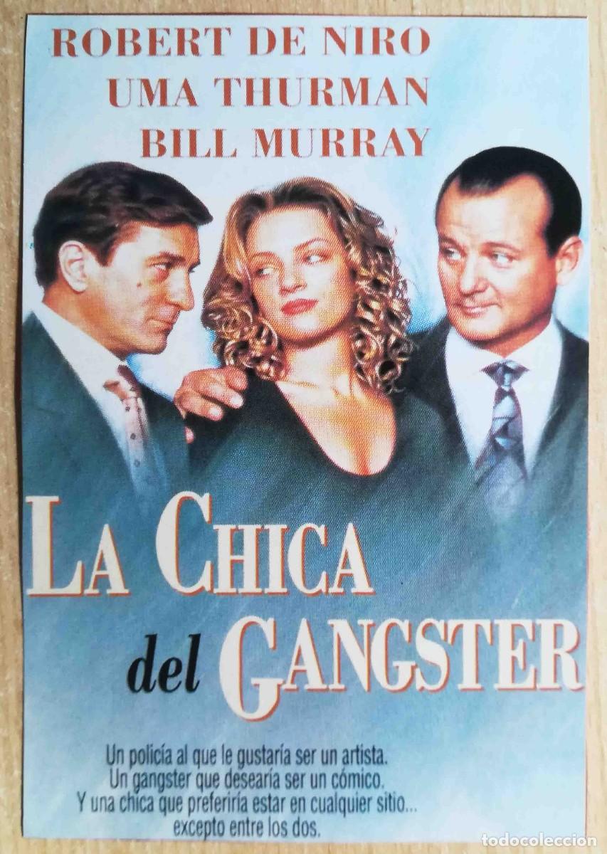 Cine: La chica del g&aacute;ngster 1993 (Robert D Niro, Uma Thurman, Bill Murray) Programa de mano revista acci&oacute;n