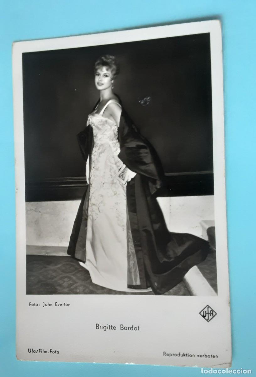 Cine: BRIGITTE BARDOT TARJETA POSTAL ORIGINAL ALEMANA