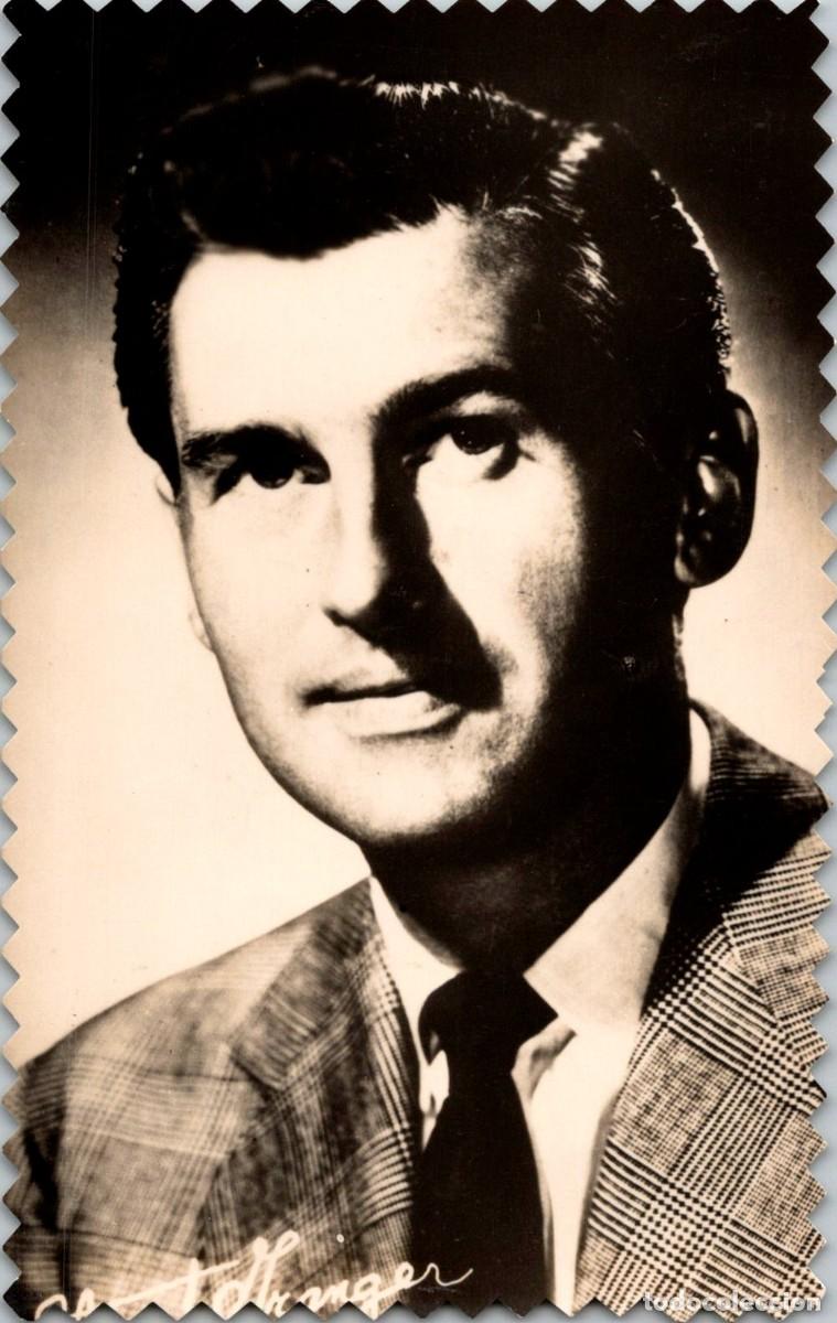 Cine: Stewart Granger - Ed. Estrella - Aut&oacute;grafo Impreso - 135x85mm