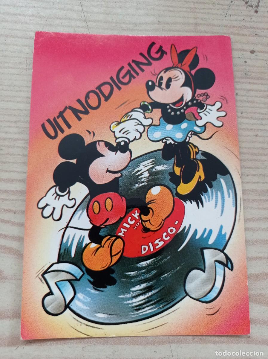 Cine: Postal Postcard Mickey Mouse 110