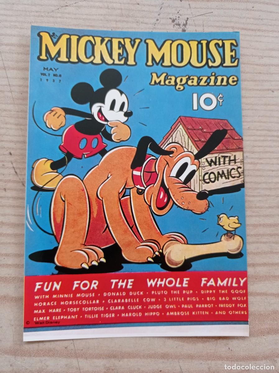 Cine: Postal Postcard Mickey Mouse 123