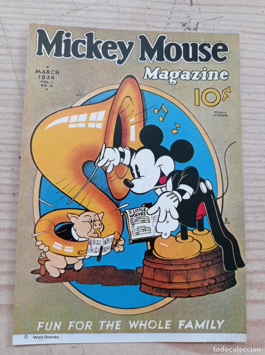 Cine: Postal Postcard Mickey Mouse 126