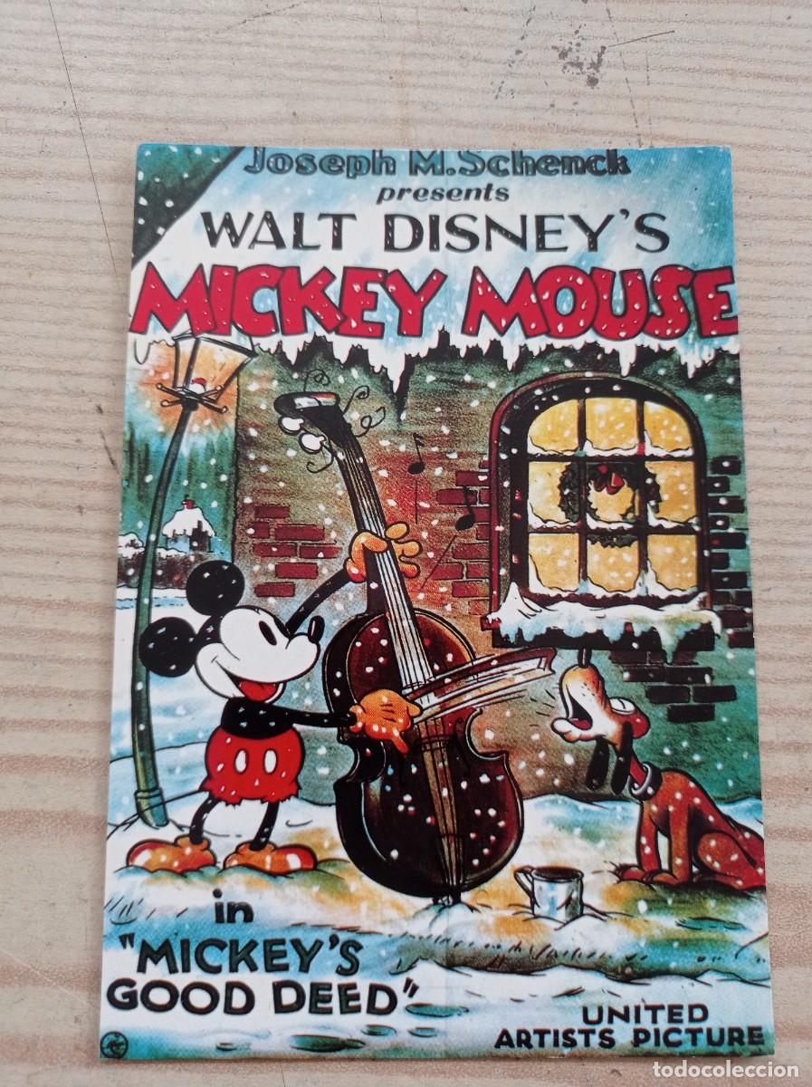 Cine: Postal Postcard Mickey Mouse 133