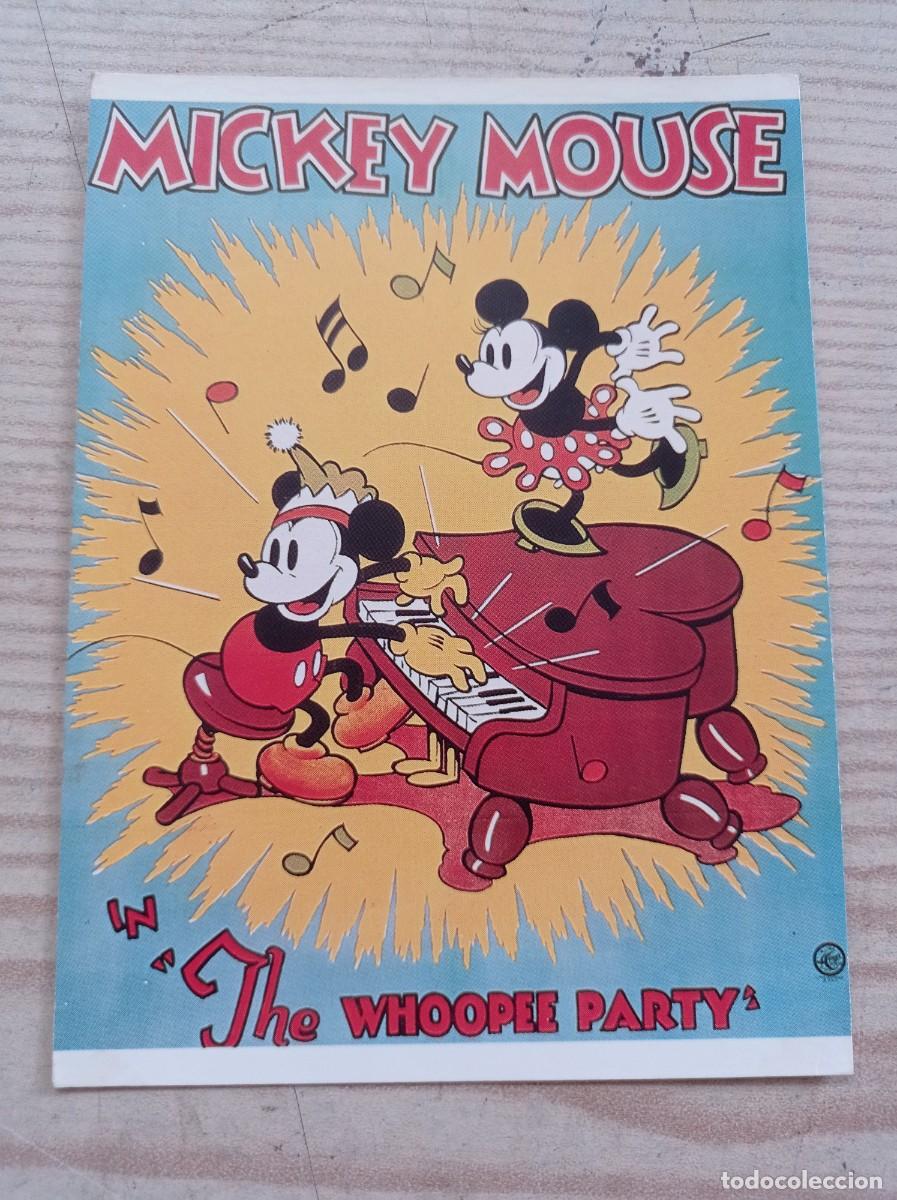 Cine: Postal Postcard Mickey Mouse 135