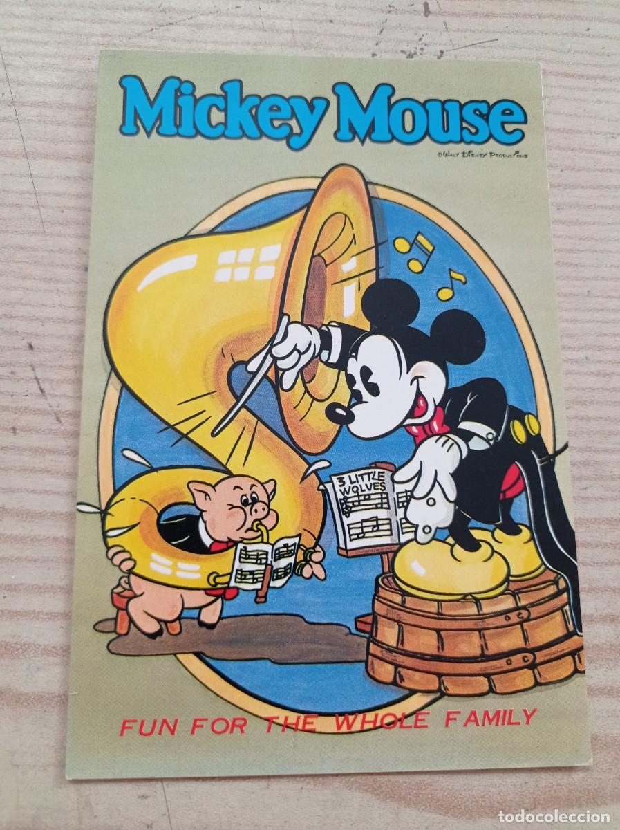 Cine: Postal Postcard Mickey Mouse 136