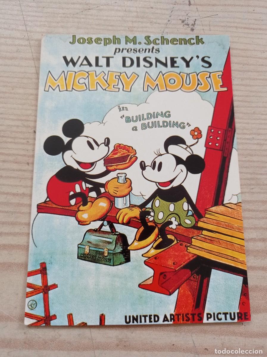 Cine: Postal Postcard Mickey Mouse 138