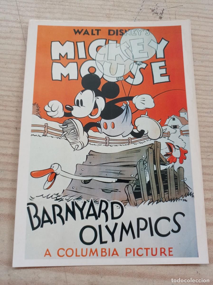 Cine: Postal Postcard Mickey Mouse 140