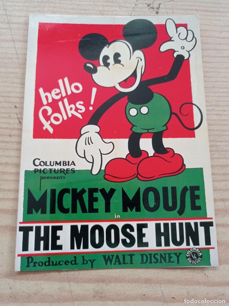 Cine: Postal Postcard Mickey Mouse 143